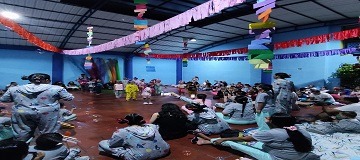 PIJAMAS DE AZUL Y ROSA. 